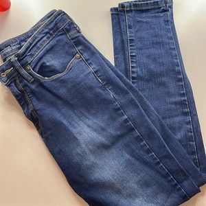 High-rise skinny jeans size 6